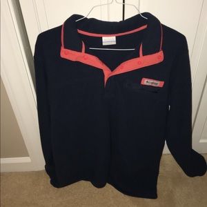 Men’s Columbia 3/4 pullover size L